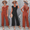 Jumpsuit Elegante Ajustado para Mujer - Diseño Europeo y Americano