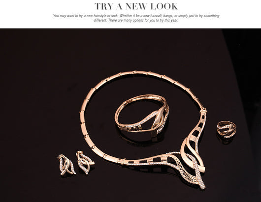Juego de Joyas Elegante Europeo y Americano - Image 5