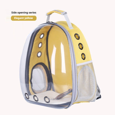 Mochila Panorámica Transparente para Mascotas - Uso Todo Clima - Image 7