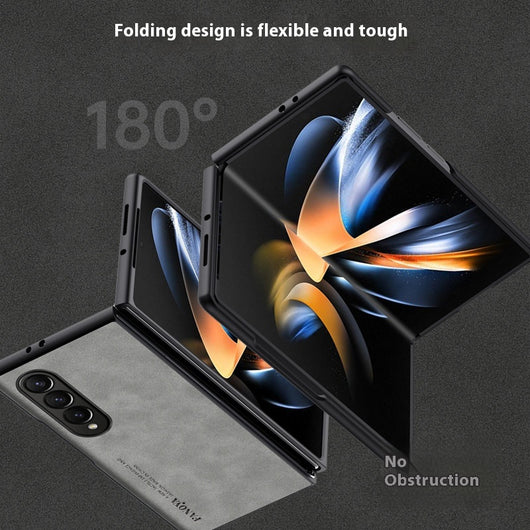 Funda para Z Flip6 con Patrón Piel de Oveja - Protección Plegable