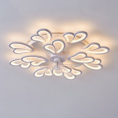 Lámpara de Techo Silenciosa con Ventilador para Dormitorio y Sala - Image 19