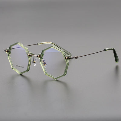 Gafas Retro Ultraligeras de Titanio Puro con Lentes para Miopía - Image 3