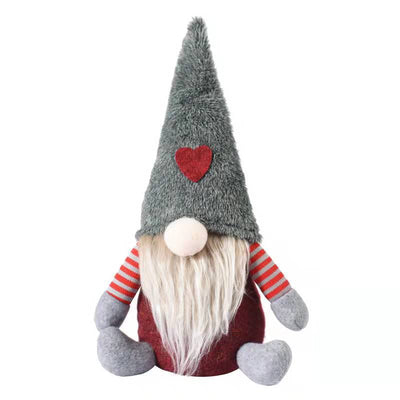 Adorno Navideño Duende Anciano sin Rostro - Decoración Creativa - Image 6