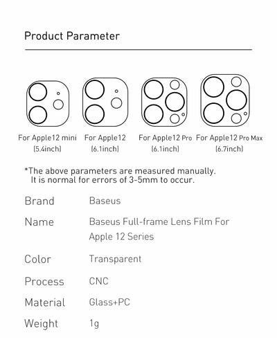 Protector de Pantalla de Marco Completo para iPhone 12 - Pack de 2 Unidades Transparente - Image 27