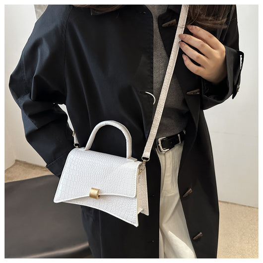 Bolso de Cuero PU Texturizado Casual para Mujer - Diseño Minimalista - Image 17