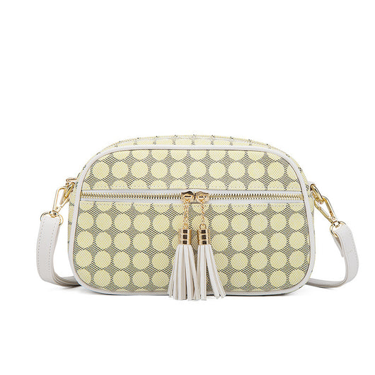 Bolso Bandolera Lunares para Suegra con Diseño de Cuatro Piezas y Borla - Image 2