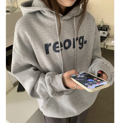 Sudadera Oversized con Capucha en Felpa Gruesa - Talla Plus - Image 28