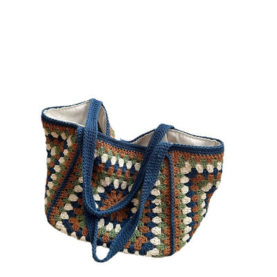 Bolsa de Almacenamiento de Fotos Estilo Vintage Tejida - Image 4