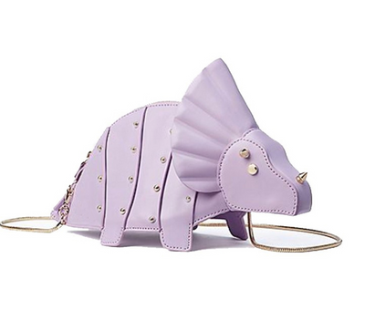 Bolso de Hombro Triceratops para Amantes de Dinosaurios