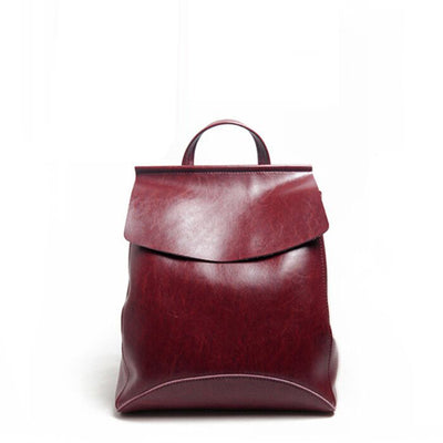 Mochila Bolso de Cuero Coreano para Mujer - Diseño Retro Versátil - Image 14