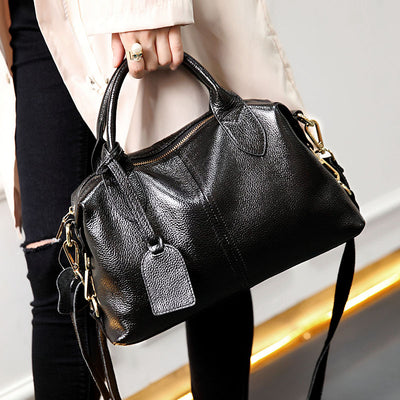 Bolso de Cuero Europeo Crossbody Boston - Elegante y Versátil - Image 3