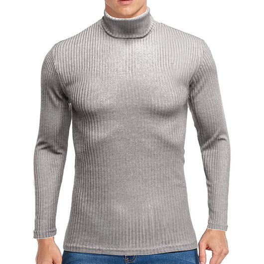 Suéter Cuello Alto Térmico de Manga Larga para Hombre - Image 3