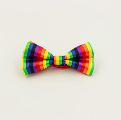 Corbatas de Moño Arcoíris a Rayas para Novio, Bodas y Eventos Formales - Image 5