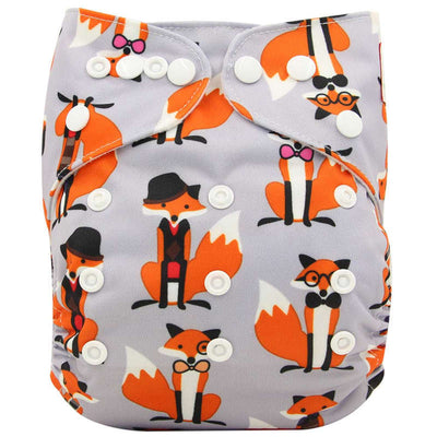Pañal de Tela Reutilizable Transpirable Ajustable para Bebé 0-3 Años - Image 6