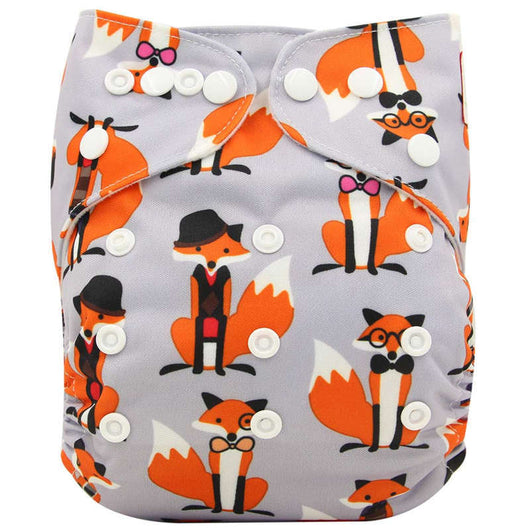 Pañal de Tela Reutilizable Transpirable Ajustable para Bebé 0-3 Años - Image 6