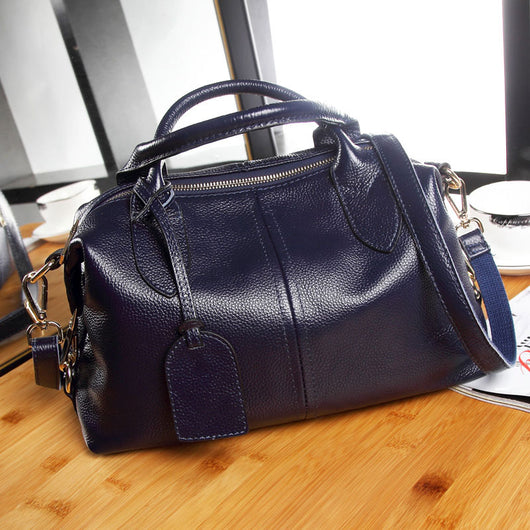 Bolso de Cuero Europeo Crossbody Boston - Elegante y Versátil - Image 9
