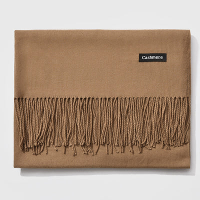 Bufanda de Cachemira con Flecos para Otoño e Invierno - Image 23