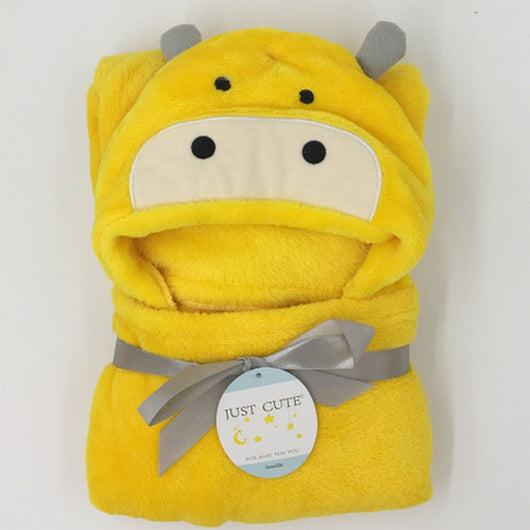 Bata de baño con capucha para bebé - Toalla frotada suave y cálida - Image 39