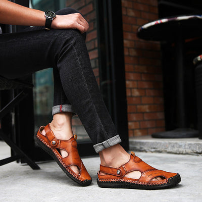 Sandalias Ajustables para Hombre - Cómodas Chanclas de Playa Verano - Image 6