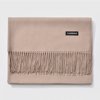 Bufanda de Cachemira con Flecos para Otoño e Invierno - Image 15