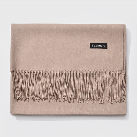 Bufanda de Cachemira con Flecos para Otoño e Invierno - Image 15