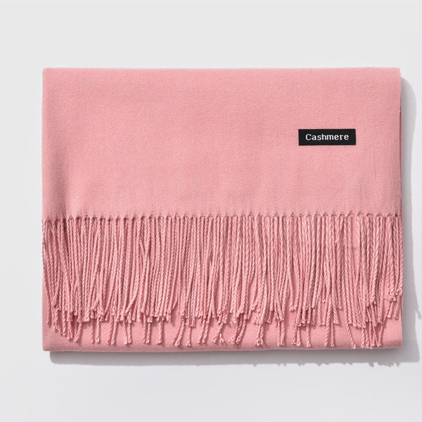 Bufanda de Cachemira con Flecos para Otoño e Invierno - Image 17