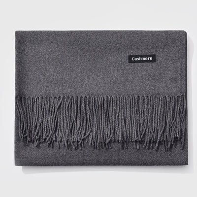 Bufanda de Cachemira con Flecos para Otoño e Invierno - Image 18
