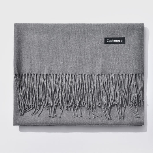Bufanda de Cachemira con Flecos para Otoño e Invierno - Image 29