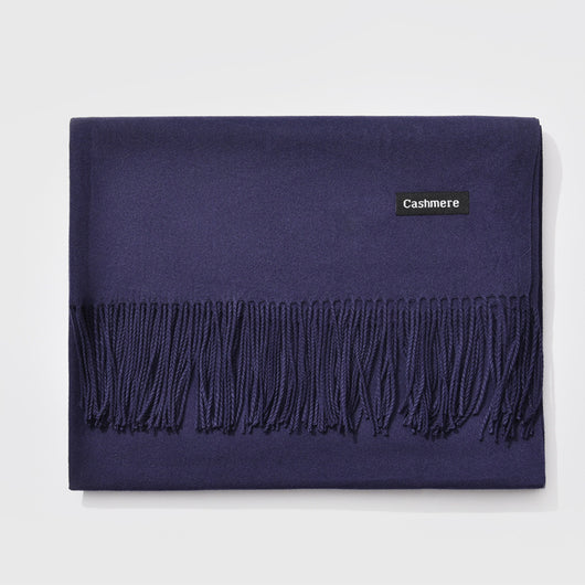 Bufanda de Cachemira con Flecos para Otoño e Invierno - Image 8