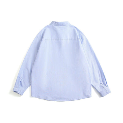 Camisa Cargo Casual con Bolsillos Estilo Japonés - Image 8