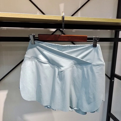 Vestido de Tenis Cruzado de Cintura Alta