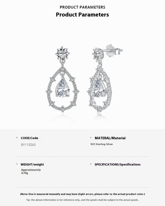 Aretes de Plata Esterlina 925 para Boda - Image 5
