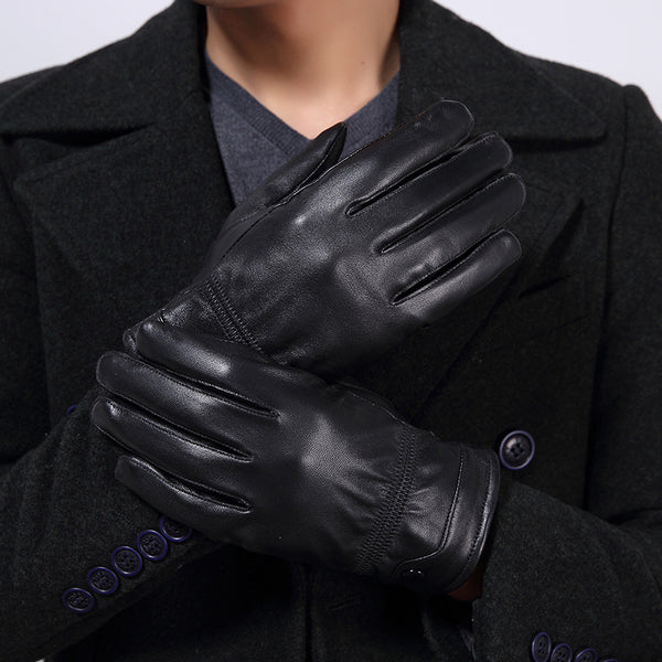 Guantes de Cuero para Hombre