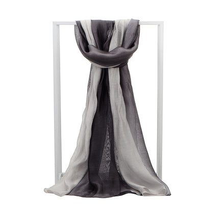 Pañoleta de Seda Multiusos: Playa, Protección Solar y Aire Acondicionado - Image 8