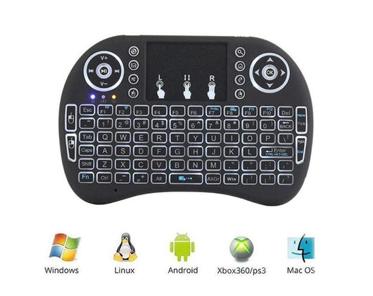 Teclado y Ratón Inalámbrico Retroiluminado I8 Mini 2.4GHz USB - Image 6
