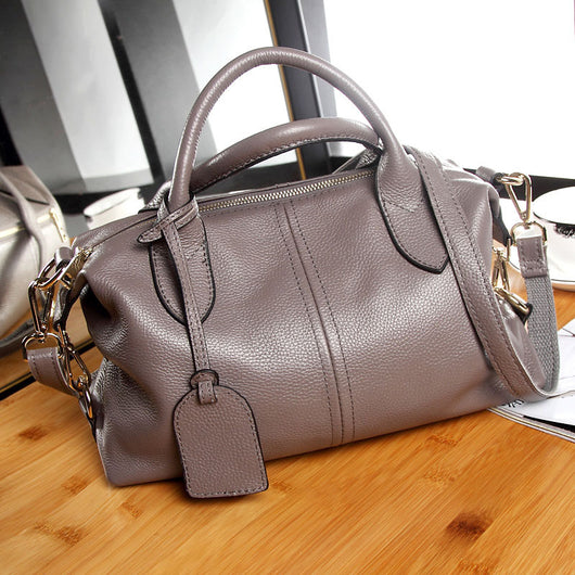 Bolso de Cuero Europeo Crossbody Boston - Elegante y Versátil - Image 8