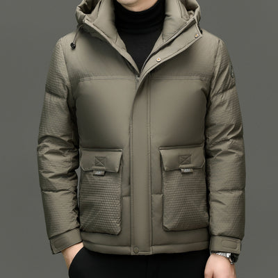 Chaqueta Acolchada de Plumón para Invierno - Image 4