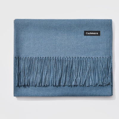Bufanda de Cachemira con Flecos para Otoño e Invierno - Image 32