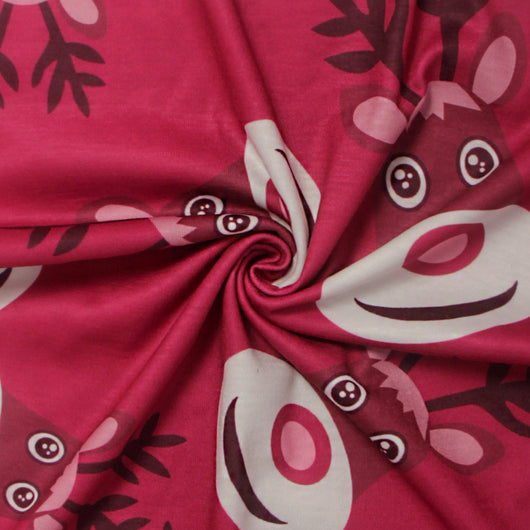 Vestido Infantil Navideño con Estampado de Papá Noel Manga Larga - Image 7
