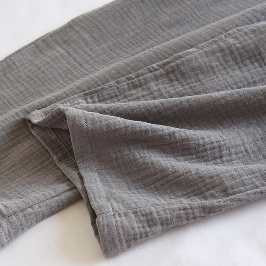 Pijama Kimono Hanfu de Algodón Puro para Hombre - Image 17