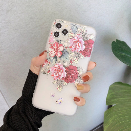 Funda de Silicona con Diseño Floral - Image 6