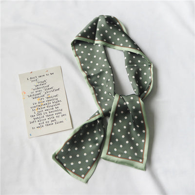 Pañuelo de Seda Satinada Doble - Elegancia Minimalista - Image 22