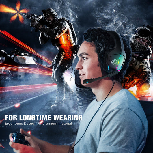 Auriculares Gaming RGB con Micrófono para PC y PS4 - Image 8