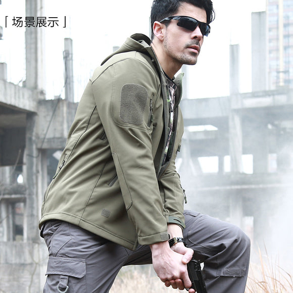 Traje Deportivo Camuflado Soft Shell Shark Skin para Hombre