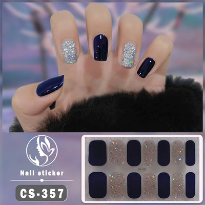 Uñas Postizas Impermeables de Color Sólido para Nail Art - Image 20