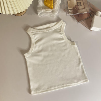 Musculosa Ajustada Crop Top Liso para Mujer - Image 9