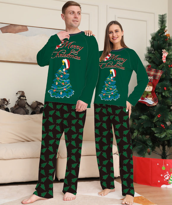 Pijama Navideño Familiar a Juego - Ropa de Casa Manga Larga