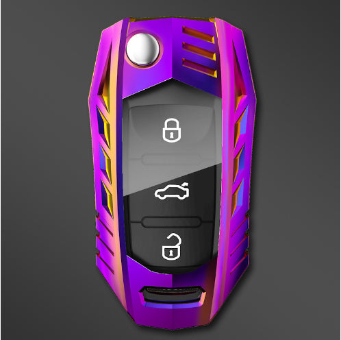Juego de Fundas Protectoras para Llaves de Auto Estilo Mecha Metal - Image 16