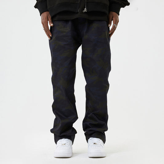 Pantalones Cargo Camuflaje Holgados para Hombre - Image 2