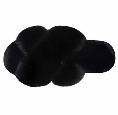 Pantuflas Peluche Cálidas para Mujer - Chanclas Suaves de Piel Sintética - Image 8